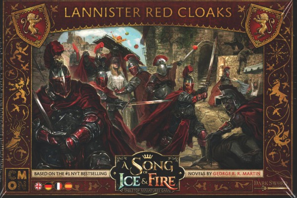 A Song of Ice &amp; Fire: Lannister Red Cloaks / Rotröcke von Haus Lennister (internationale Version)