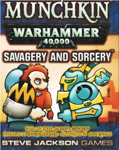 Munchkin: Warhammer 40.000 - Savagery and Sorcery