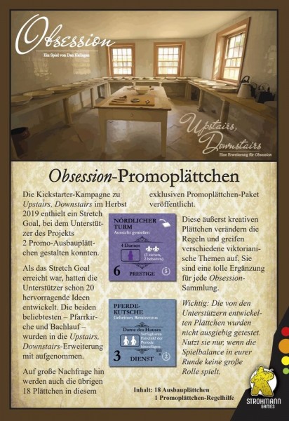 Obsession: Promo Plättchen