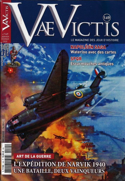 Vae Victis Magazine #149 - Narvik, 1940 (with printed English Rules !)