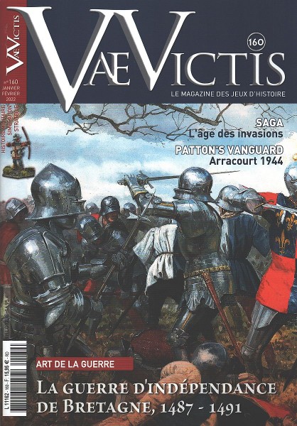 Vae Victis Magazine #160 - The French-Bretone War 1487-91 (with printed English Rules !)