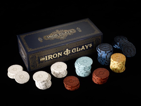 Iron Clays 100 - Luxury Game Counters