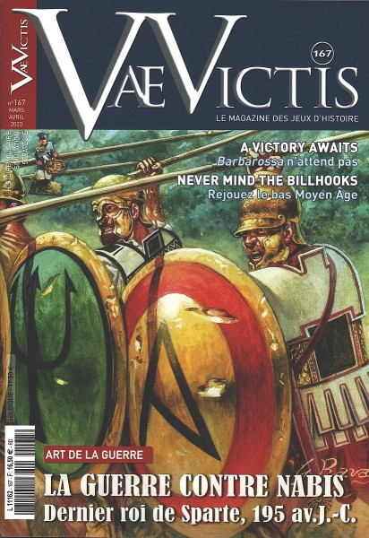 Vae Victis Magazine #167 - Nabis, The last of the Spartans (with printed English Rules !)