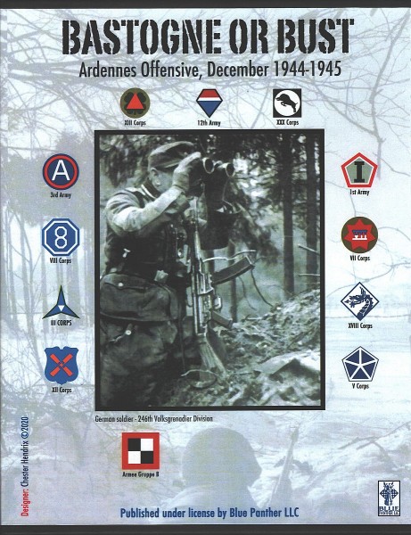 Bastogne or Bust - Ardennes Offensive 1944-45, Designer´s Edition