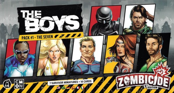 Zombicide 2. Editon - The Boys Pack #1: The Seven