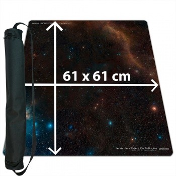 Ultrafine Playmat: Space 61 x 61 cm with carrybag