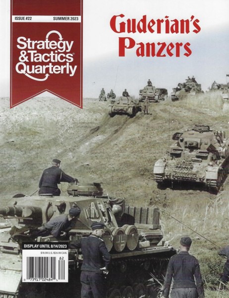 Strategy &amp; Tactics Quarterly #22: Guderian’s Panzers: From Triumph to Defeat /w Map Poster