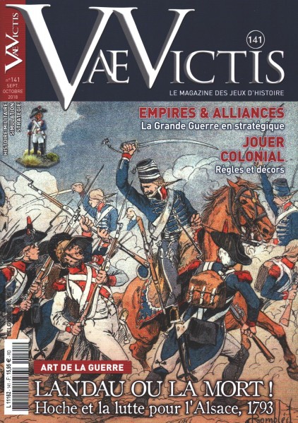 Vae Victis Magazine #141 - Hoche and the Struggle for the Alsace, 1793 (with printed English Rules)