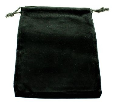 Dice Bag Chessex: Suedecloth - Black (small)