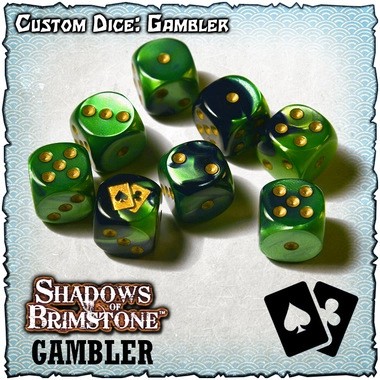 Shadows of Brimstone - Custom Dice Set Gambler (8)