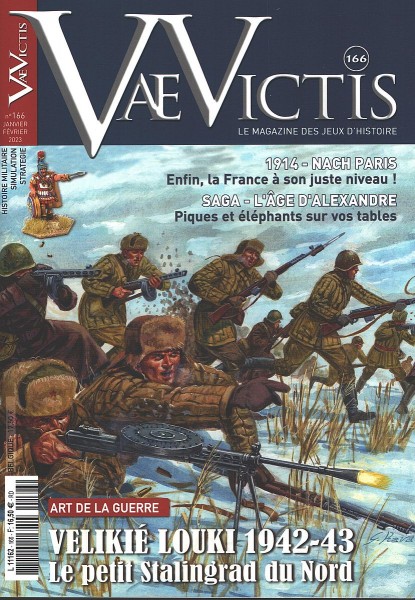 Vae Victis Magazine #166 - Velikiye Luki 1942-43 (with printed English Rules !)