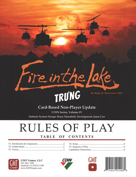 Fire in the Lake: Tru&#039;ng Bot Update Pack