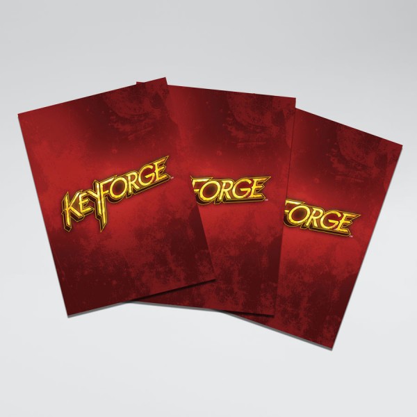 Keyforge - Red Logo Sleeves (40)