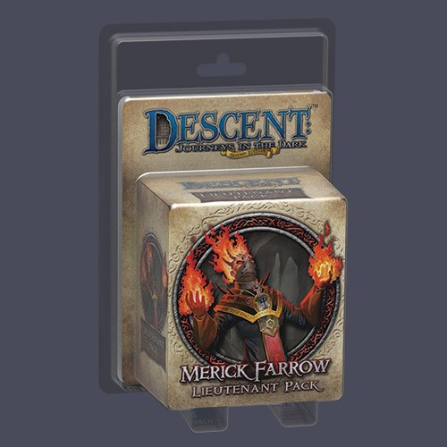Descent 2nd Edition - Merick Farrow Lieutenant Pack