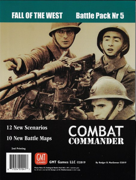 Combat Commander: Fall of the West, 2nd Printing