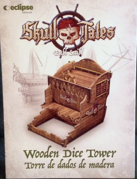 Skull Tales: Full Sail! - Wooden Dice Tower