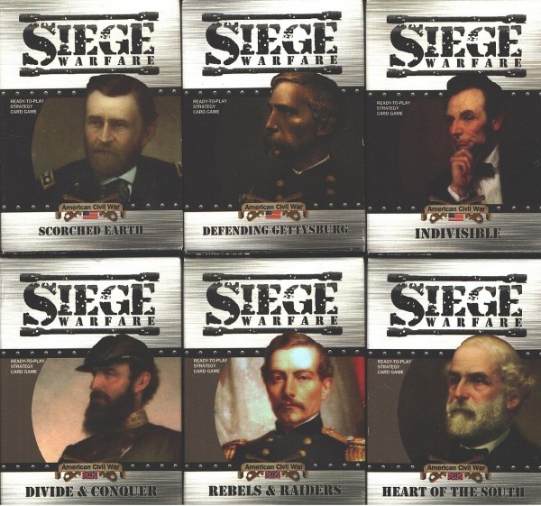Siege Warfare - American Civil War Complete Bundle (All 6 Sets)