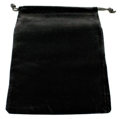 Dice Bag Chessex: Suedecloth - Black (large)