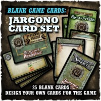 Shadows of Brimstone - Blank Swamps of Jargono Cards (Game Supplement)