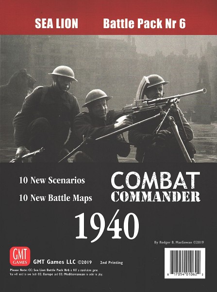 Combat Commander: Sea Lion 1940, 2nd Printing