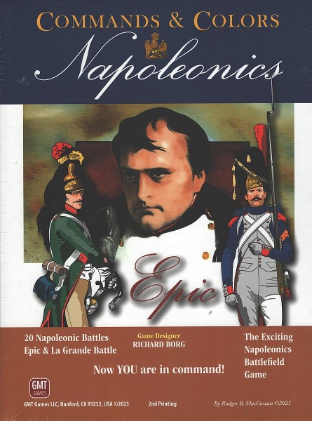 Commands &amp; Colors: Napoleonics Expansion 6: EPIC Napoleonics, 2nd Printing