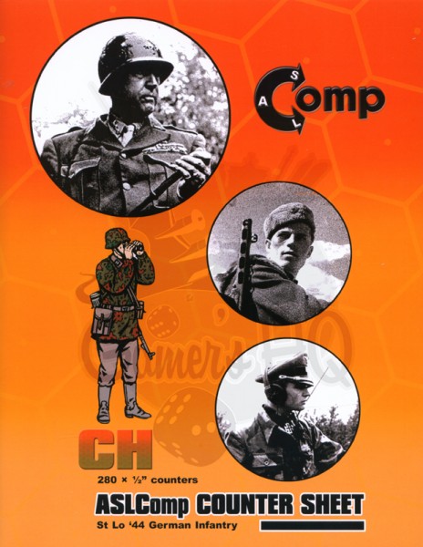 ASL Counterset: German StLo 1944 Infantry