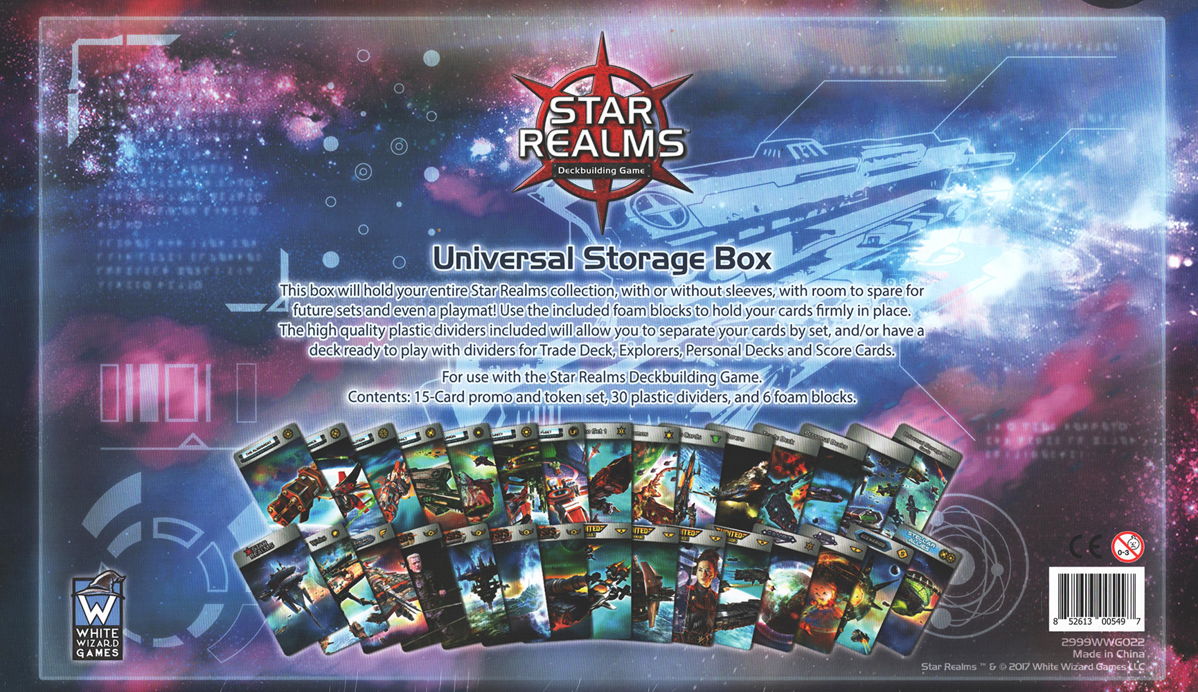 White Wizard Games Star Realms Universal Storage Box SG_B07FN4MQQ8_US