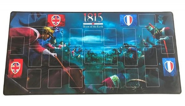 1815, Scum of the Earth - The Battle of Waterloo Card Game Playmat
