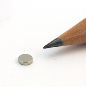 Neodym Magneten: Durchmesser 4mm, Dicke 1 mm