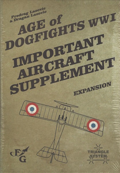 Age of Dogfights WW I - Important Aircraft Supplement