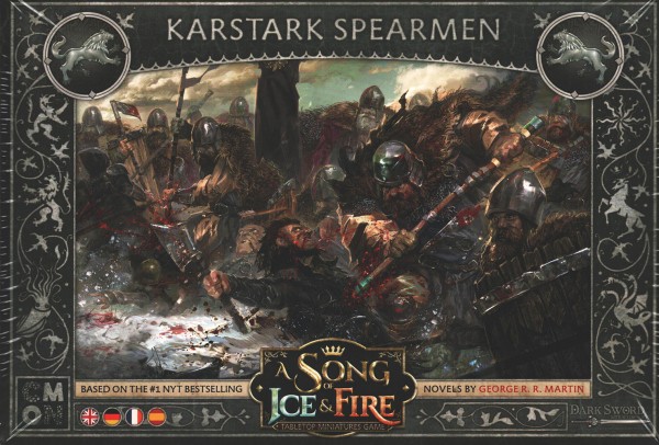 A Song of Ice &amp; Fire: House Karstark Spearmen / Speerträger von Haus Karstark (internationale Versio