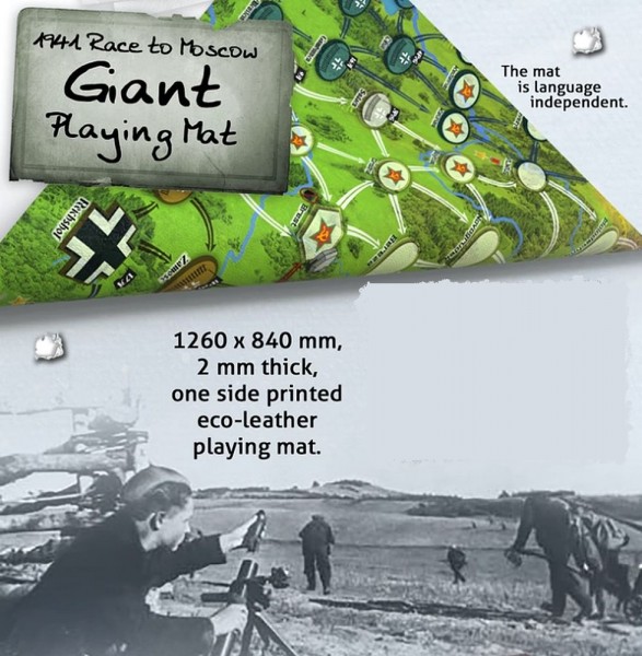 Race to Moscow, 1941 - Giant Playing Mat