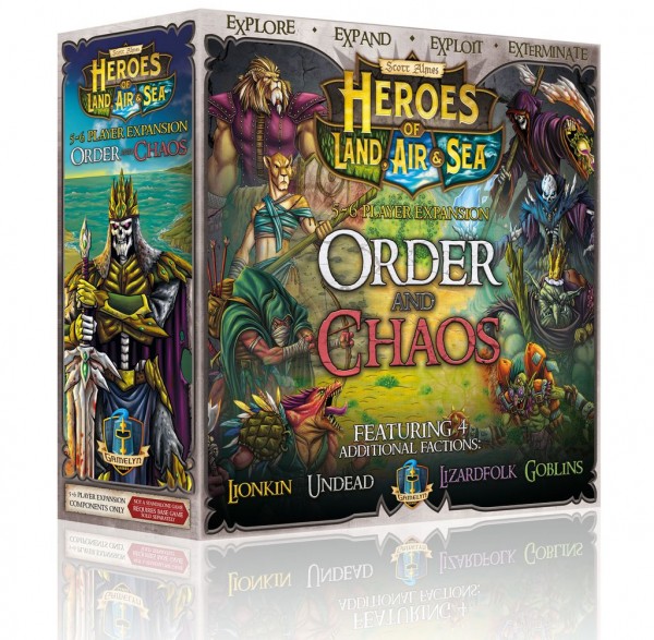 Heroes of Land, Air &amp; Sea: Order and Chaos Expansion (5-6 Player)
