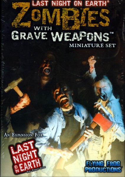 Last Night on Earth: Zombies Grave Weapons Minis Expansion