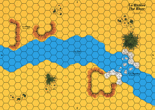The Norman Saga: Map - The River