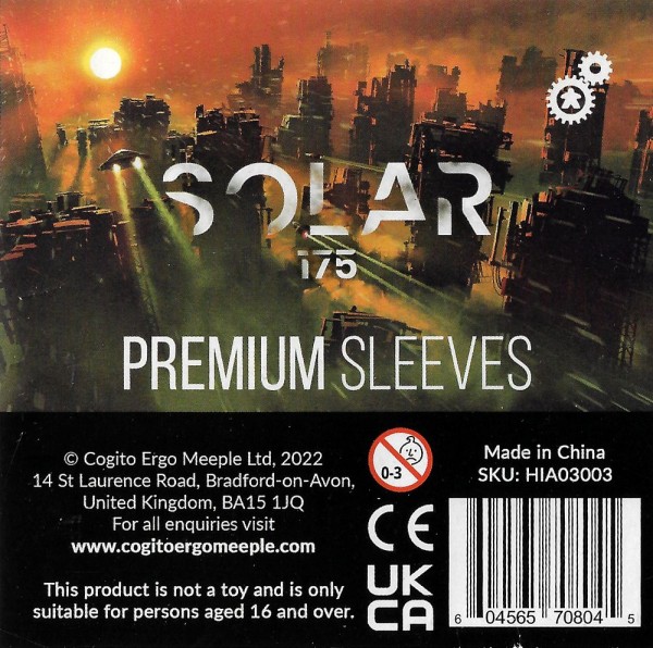 Solar 175: Premium Sleeves