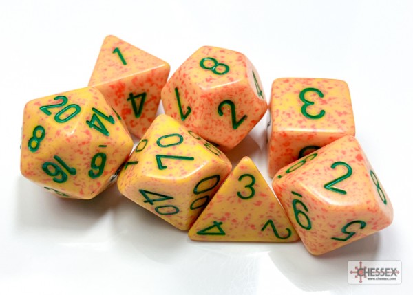 Chessex Speckled Lotus 7 w4-20