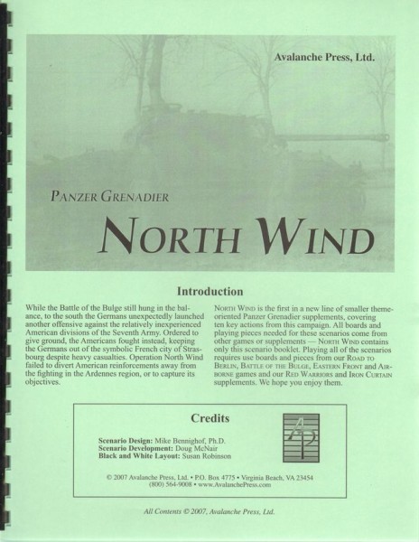 Panzer Grenadier: North Wind