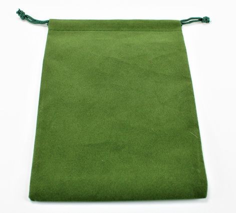 Dice Bag Chessex: Suedecloth - Green (large)