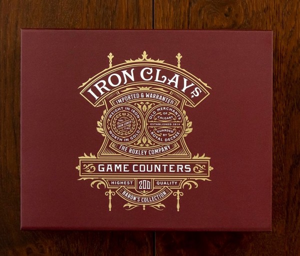 Iron Clays 200 - Luxury Game Counters