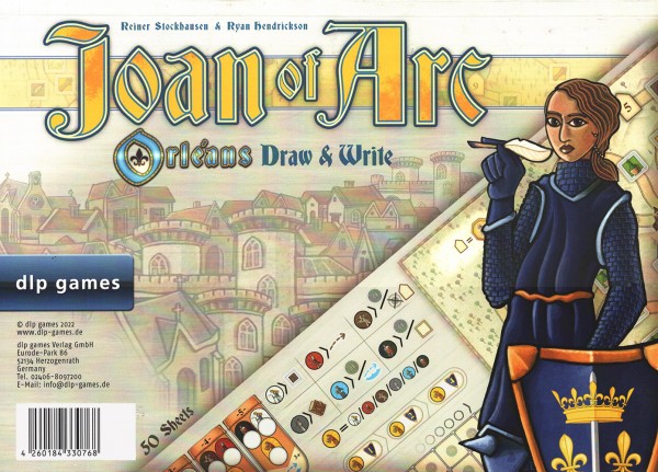 Joan of Arc: Orléans Draw &amp; Write - Pad with 50 Sheets