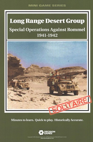 Long Range Desert Group - Special Operations Against Rommel 1941-1942