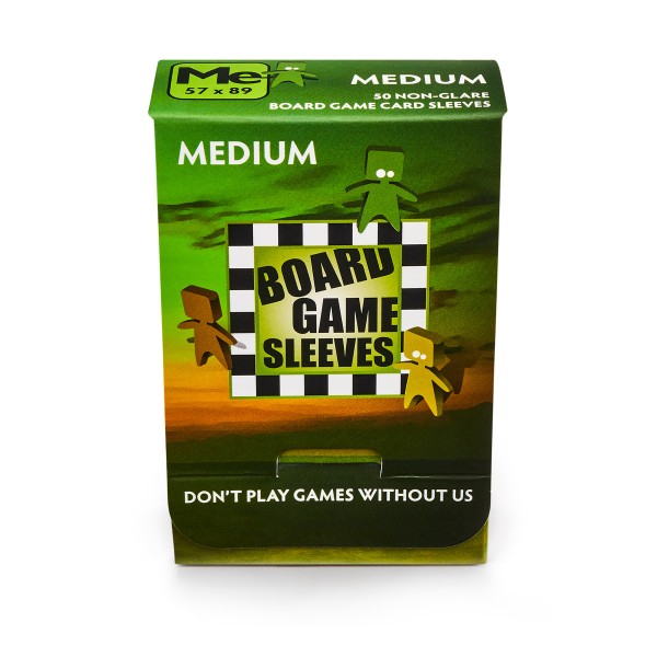 Board Game Sleeves: Medium 57x89mm Matte (50)