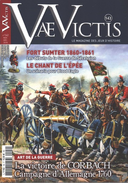 Vae Victis Magazine #142 - Corbach 1760 (with printed English Rules !)