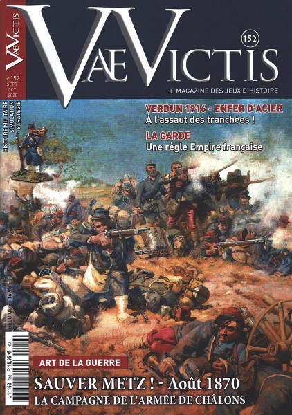 Vae Victis Magazine #152 - Sedan 1870 (with printed English Rules !)