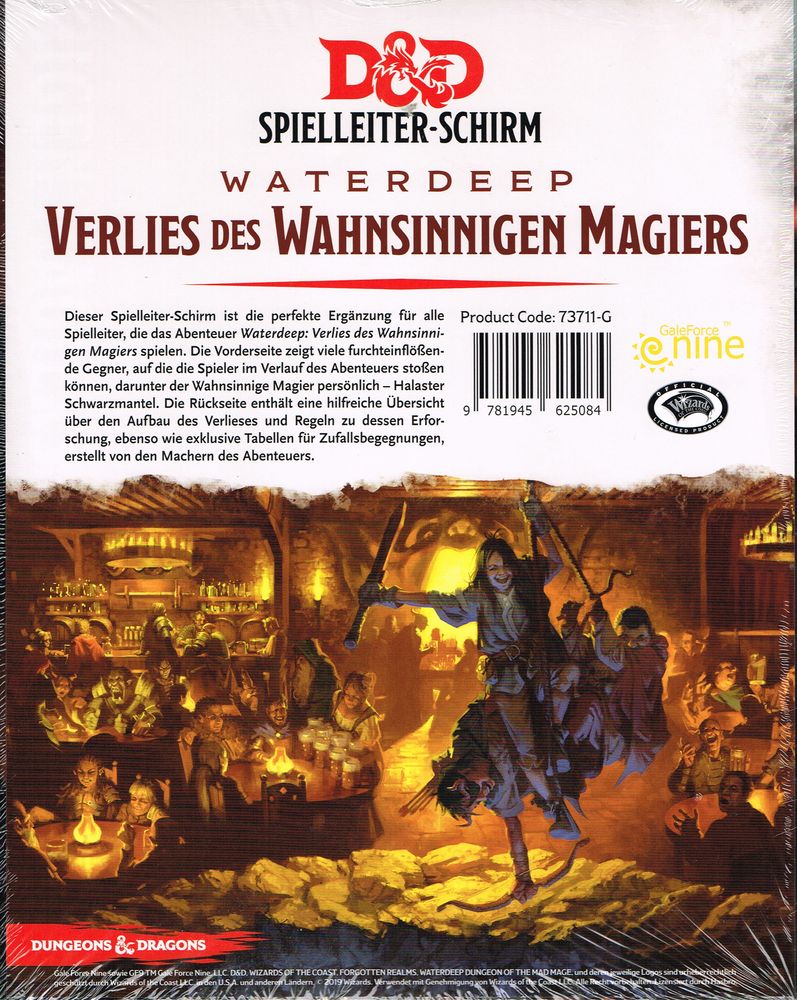 D&D Waterdeep Das Verließ des wahnsinnigen Magiers Dungeons & Dragons 5. Afl.