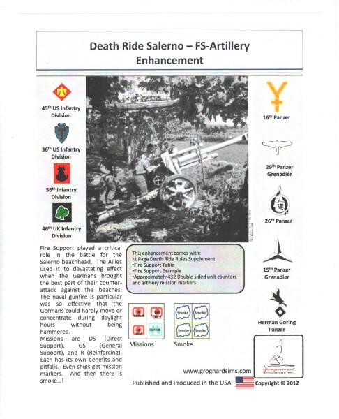Death Ride: Salerno - FS Artillery Enhancement
