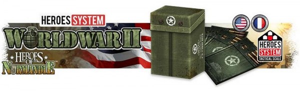 Heroes of Normandie / Heroes of WWII - US Deck Box Set