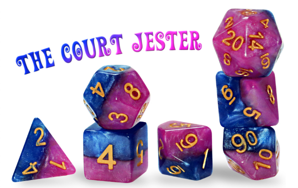 Halfsies Dice: The Court Jester