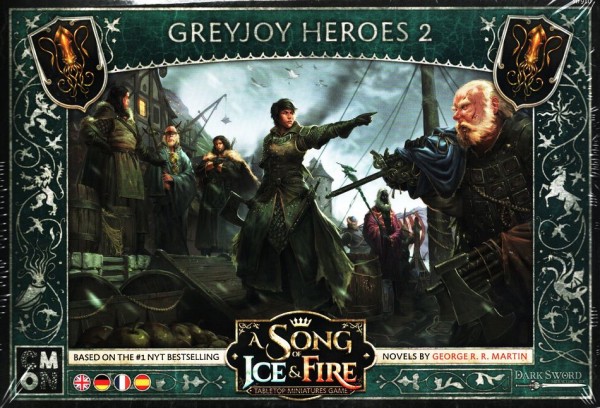 A Song of Ice &amp; Fire: Greyjoy Heroes II / Helden von Haus Graufreud II (internationale Version)
